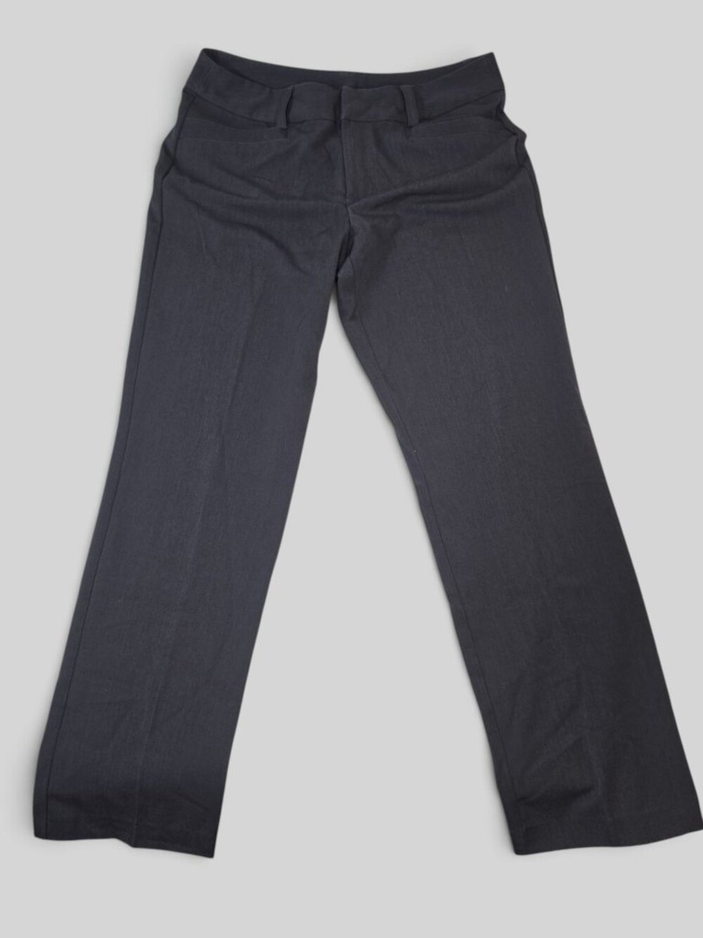 Christopher & Banks Charcoal Gray Straight Leg Dress Pants Size 10